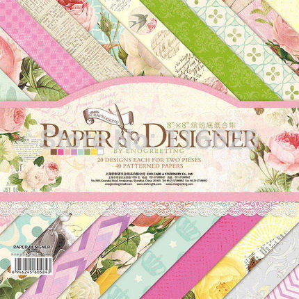 Pretty Cute Floral Pattern Creative Papercraft