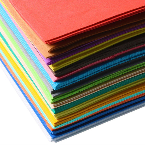 Multicolor Sponge Foam Paper