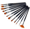 Variety Style Short Rod Oil Acrylic Brush